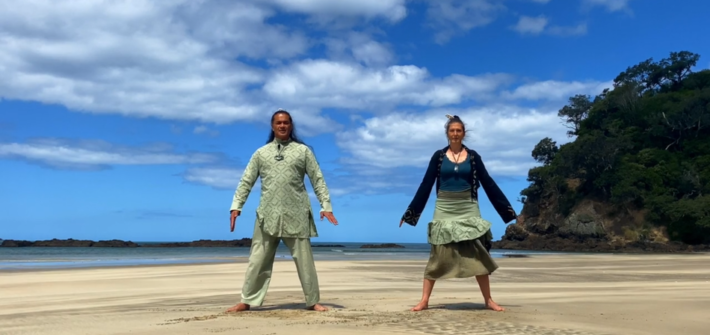 Grand mother Healing Haka